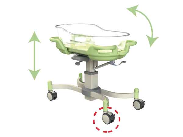 Bassinet Cart PB-1110 / PB-1120 Series